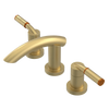 Rubinet Widespread Lav. Set. (less drain) Satin Brass