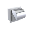 Rubinet RECESSED TOILET PAPER HOLDER White