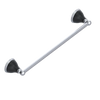 Rubinet Towel Bar 18" Satin Chrome