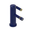 Rubinet Single Control Bidet Fitting (less drain) Midnight Blue