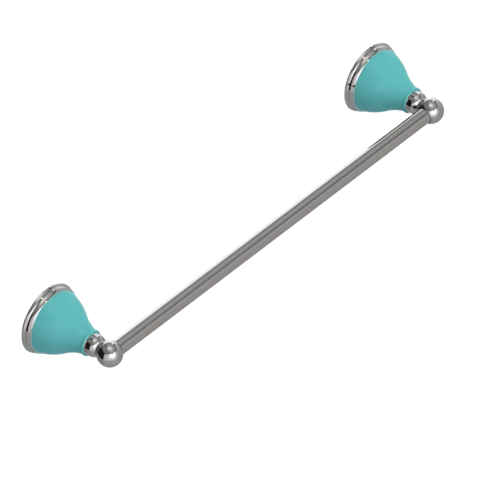 Rubinet Towel Bar 24" Polished Nickel