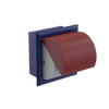 Rubinet RECESSED TOILET PAPER HOLDER Midnight Blue