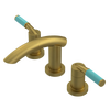 Rubinet Widespread Lav. Set. (less drain) Antique Brass Matt