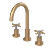 Rubinet Widespread Kitchen Set with LaSalle Spout Satin Gold