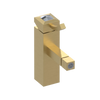 Rubinet Single Control Bidet Fitting (less drain) Satin Brass