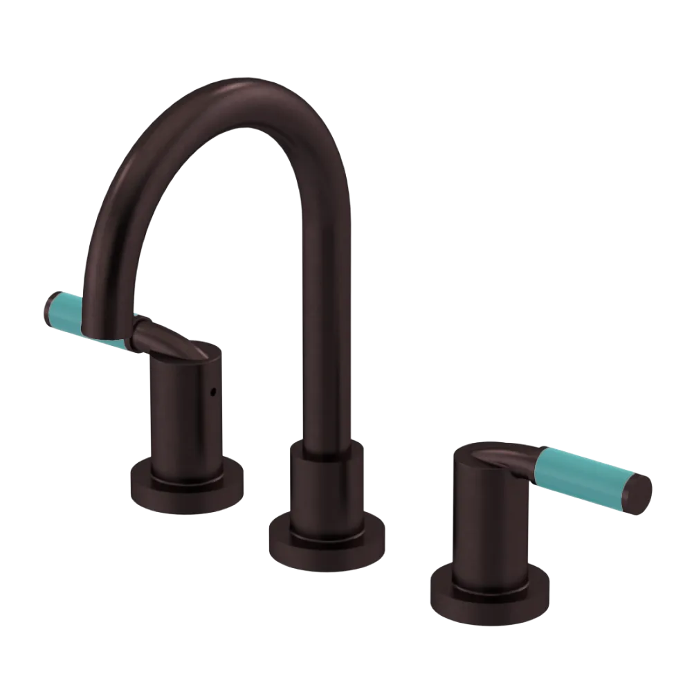 Rubinet Widespread Lav set (less drain) Oil Rubbed Bronze