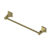 Rubinet Towel Bar 18" Natural Brass