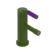Rubinet Single Control Bidet Fitting (less drain) Green Envy