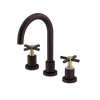 Rubinet Widespread Lav. Set. (less drain) Oil Rubbed Bronze