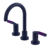 Rubinet Widespread Lav. Set. (less drain) Midnight Blue