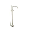 Baril Floor-mounted tub filler with hand shower (without handle)