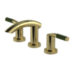 Rubinet Widespread Lav. Set. (less drain) Natural Brass
