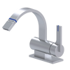 Rubinet Single Control Bidet Fitting (less drain) Satin Chrome