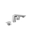 Baril 8" c/c lavatory faucet, drain included