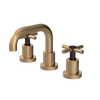 Rubinet Widespread Lav. Set. (less drain) Satin Gold