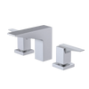 Rubinet Widespread Lav. Set. (less drain) Satin Chrome