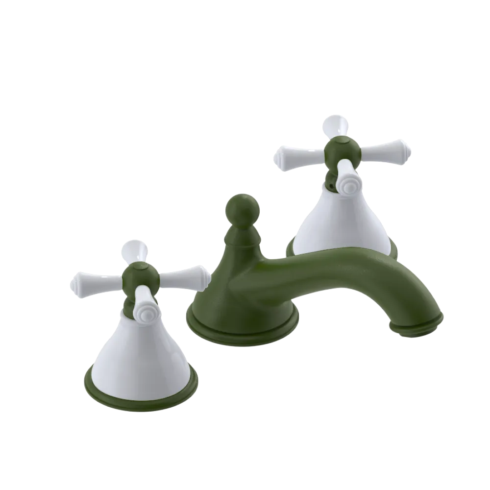 Rubinet Widespread Lav. Set. (less drain) Green Envy