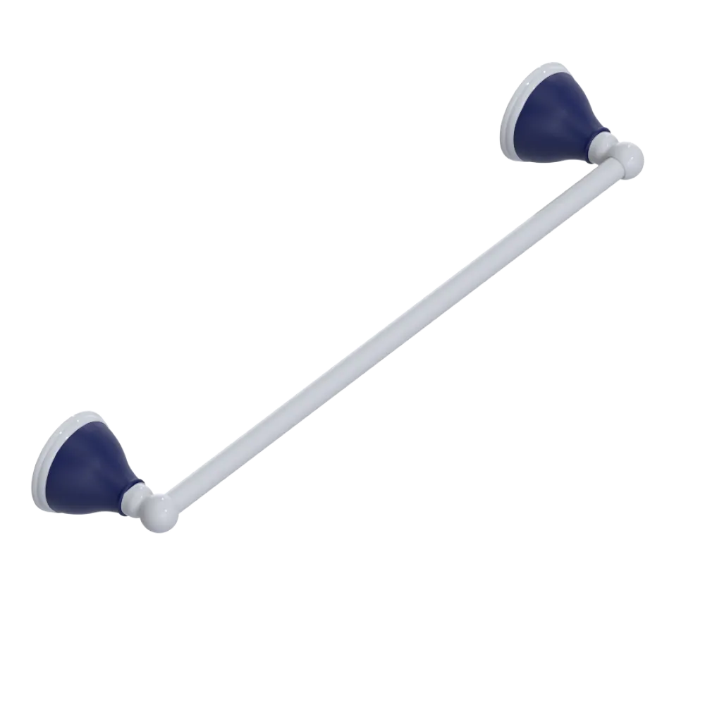 Rubinet Towel Bar 24" White