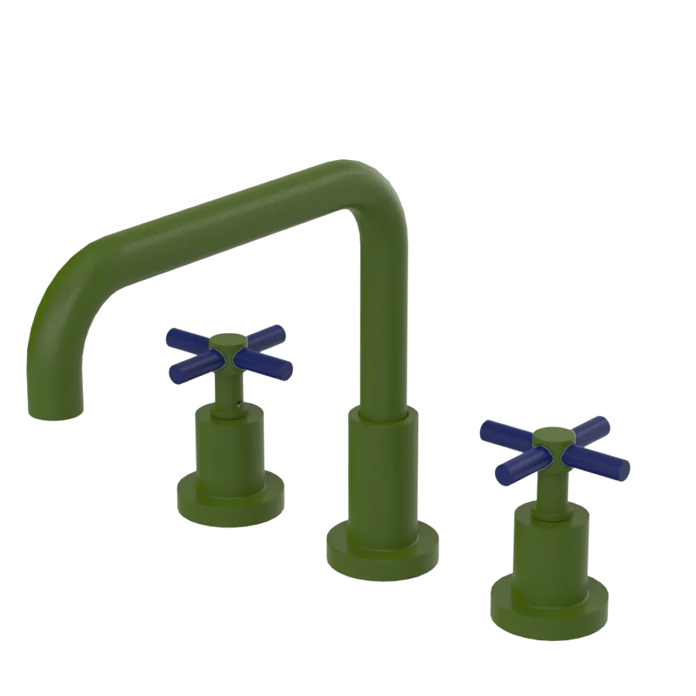 Rubinet Widespread Kitchen Set Green Envy