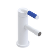 Rubinet Single Control Bidet Fitting (less drain) Matt White