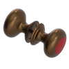 Rubinet Shower Door Knob (set) Tuscan Brass