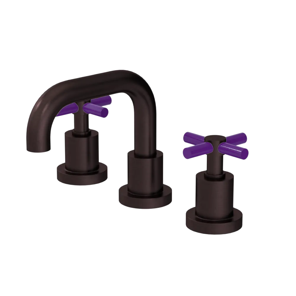 Rubinet Widespread Lav. Set. (less drain) Oil Rubbed Bronze
