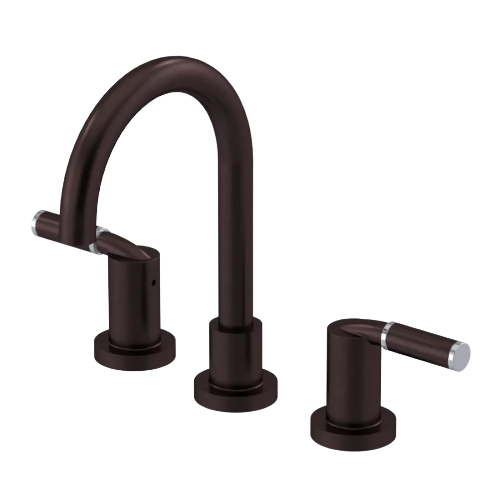 Rubinet Widespread Lav set (less drain) Oil Rubbed Bronze