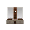 Ember Double Sink Bathroom Vanity by Godi