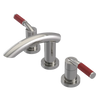Rubinet Widespread Lav. Set. (less drain) Polished Nickel