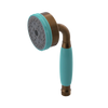 Rubinet 3 Function Hand Held Shower Only Tuscan Brass