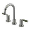 Rubinet Widespread Lav set (less drain) Satin Nickel