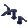 Rubinet Widespread Lav. Set. (less drain) Midnight Blue
