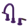 Rubinet Widespread Lav set (less drain) Purple Haze