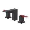 Rubinet Widespread Lav. Set. (less drain) Matt Black