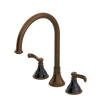 Rubinet Widespread Kitchen Set Oil Rubbed Bronze