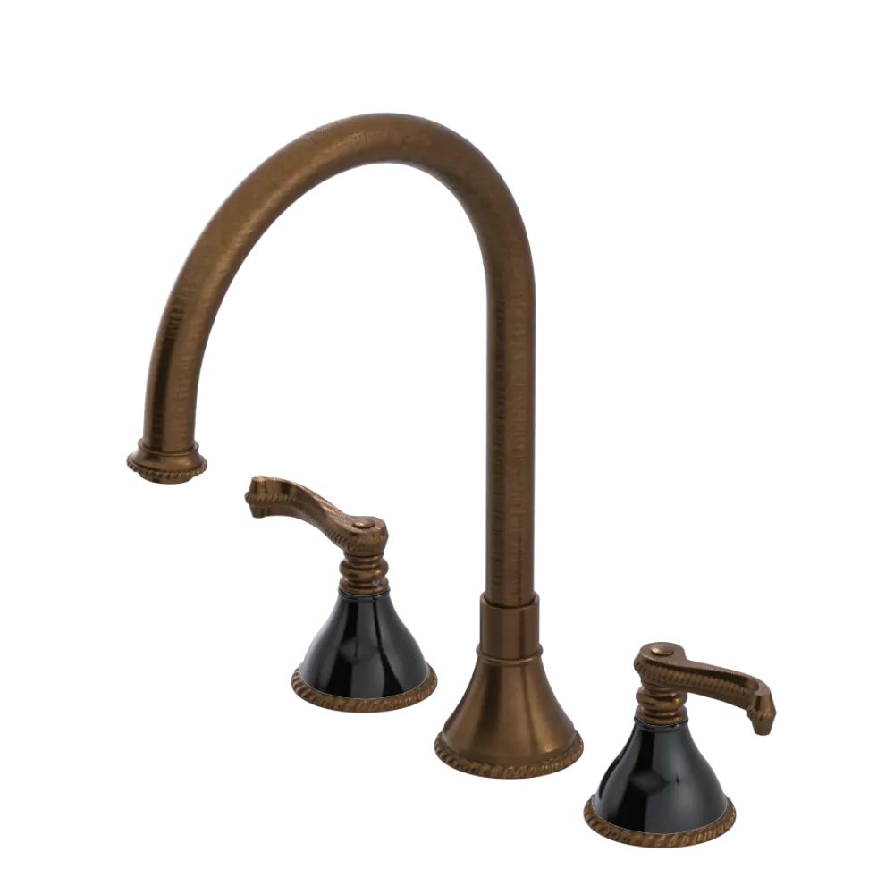 Rubinet Widespread Kitchen Set Oil Rubbed Bronze
