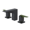 Rubinet Widespread Lav. Set. (less drain) Matt Black