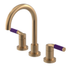 Rubinet Widespread Lav. Set. (less drain) Satin Gold