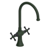 Rubinet Two Handle Single Hole Kitchen Set Green Envy