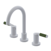 Rubinet Widespread Lav set (less drain) Matt White