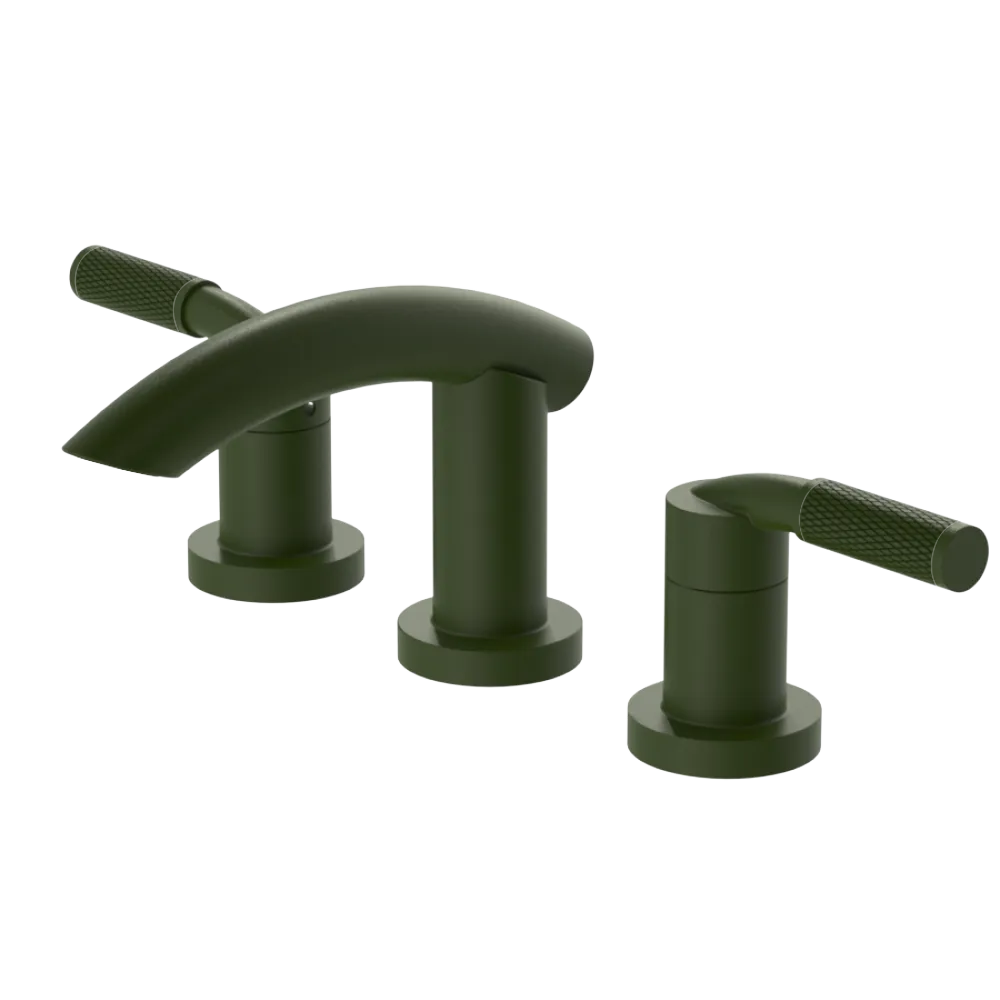 Rubinet Widespread Lav. Set. (less drain) Green Envy
