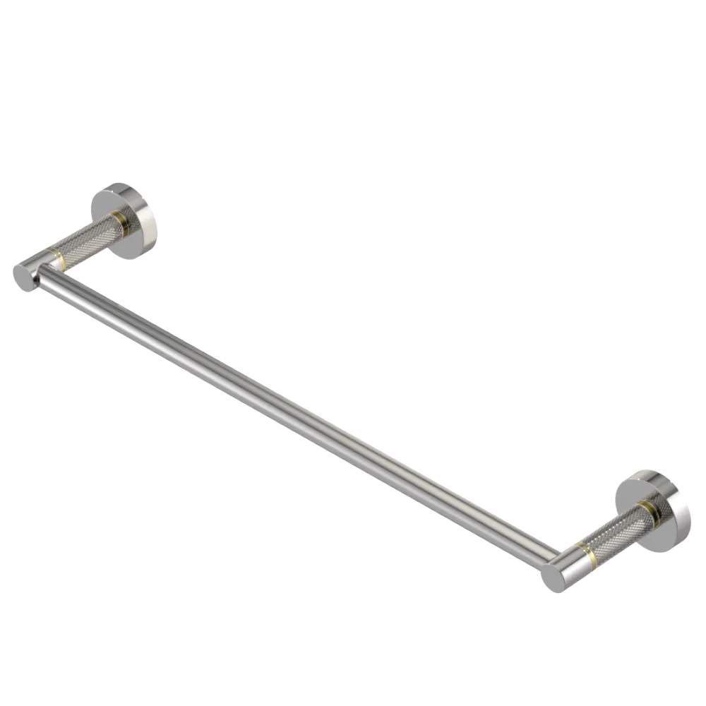 Rubinet Towel Bar 24" Polished Nickel