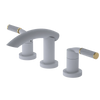 Rubinet Widespread Lav. Set. (less drain) Matt White