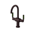 Rubinet Single Hole Dual Handle Lav. Set. (less drain) Oil Rubbed Bronze
