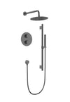 Aquaflo Rund 2-Way Thermostatic Shower Set