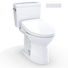 Toto Drake® Washlet®+ S5 Two-Piece Toilet - 1.28 Gpf