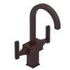 Rubinet Single Hole Dual Handle Lav. Set. (less drain) Bordeaux