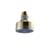 Rubinet 3 FUNCTION SHOWER HEAD Natural Brass