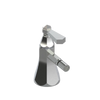 Rubinet Single Control Bidet Fitting (less drain) Satin Nickel