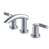 Rubinet Widespread Lav. Set. (less drain) Satin Chrome